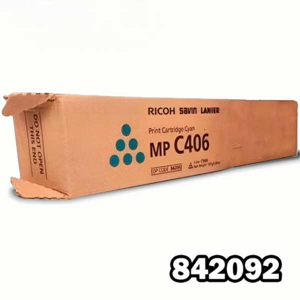 Toner Ricoh Mp C406/842092 Color Cyan Original - Image 4